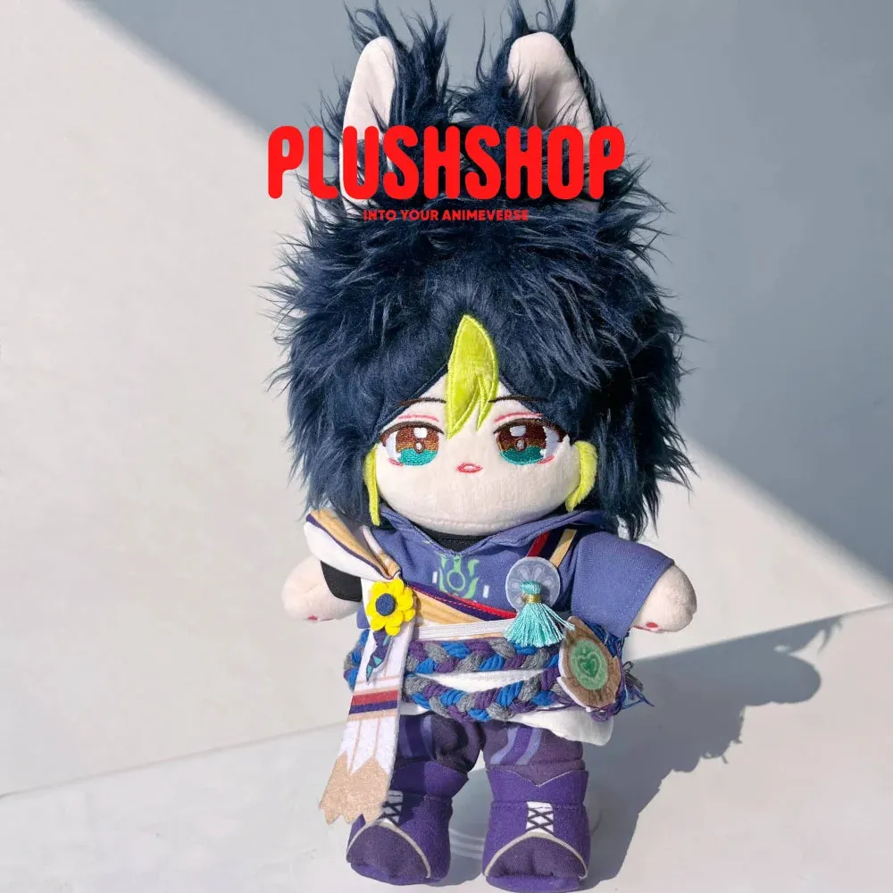 20cm Genshin Tighnari Stuffed Plushie Outfit Changeable
