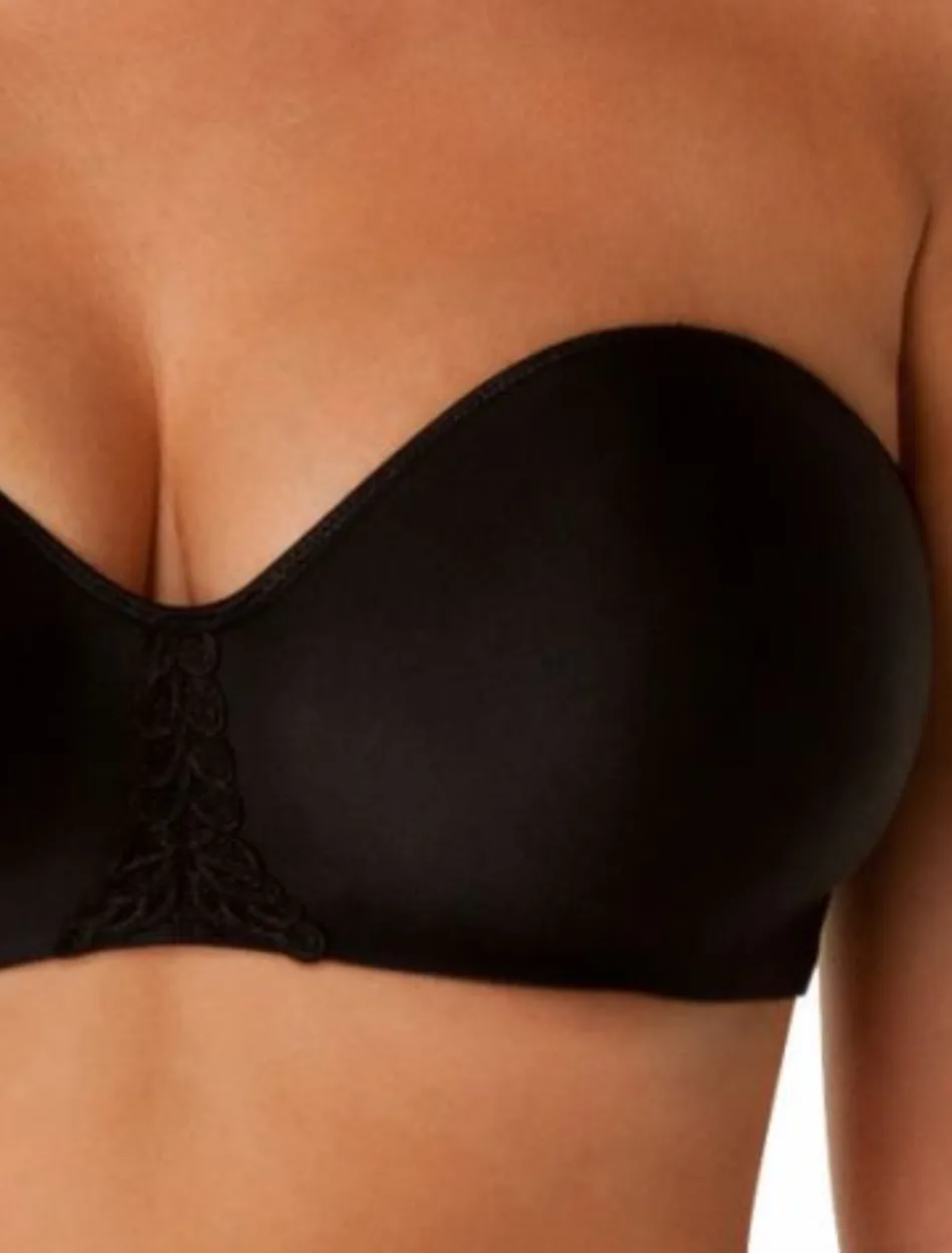 ABC American Breast Care Strapless Mastectomy Bra, Black | Black Strapless Mastectomy Bra ABC | Mastectomy American Breast Care Strapless Bra