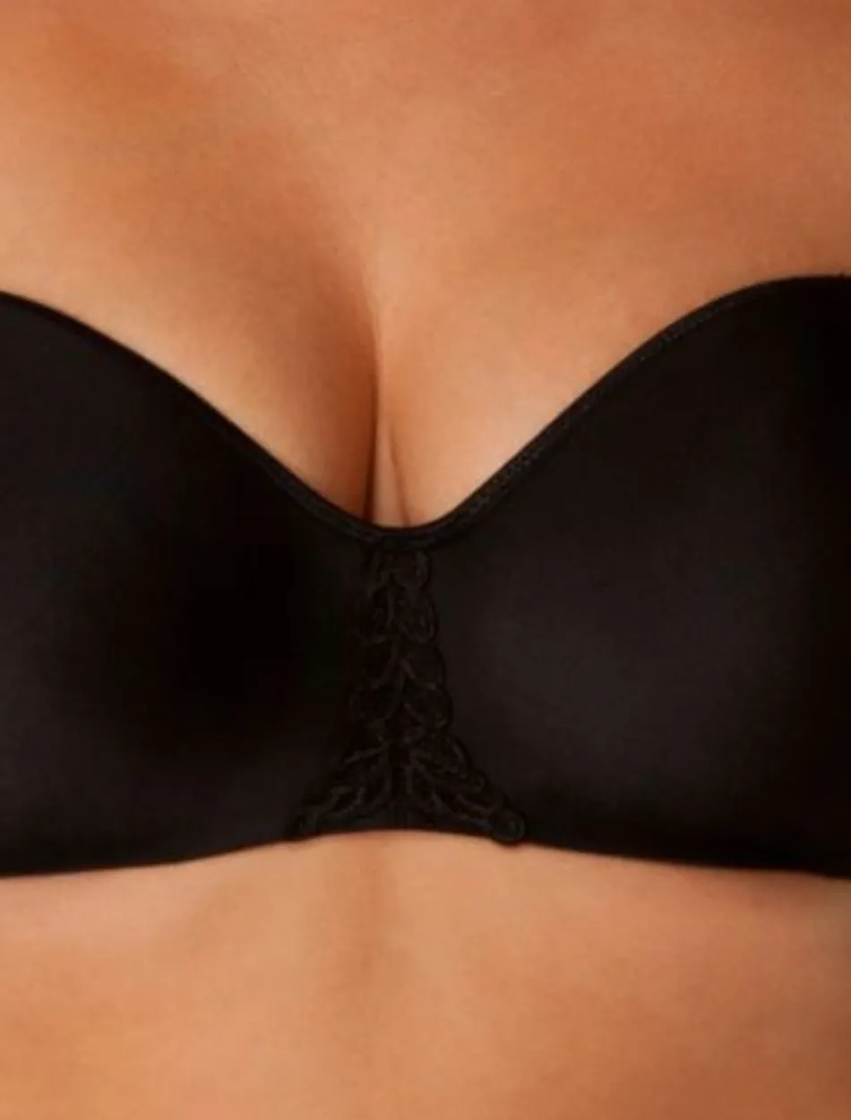 ABC American Breast Care Strapless Mastectomy Bra, Black | Black Strapless Mastectomy Bra ABC | Mastectomy American Breast Care Strapless Bra