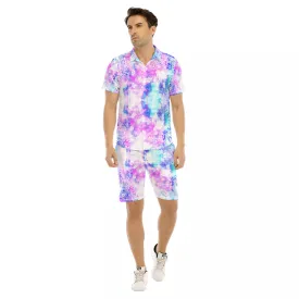 BANDANA COLORFULL Men's Short Sleeve Shirt Sets
