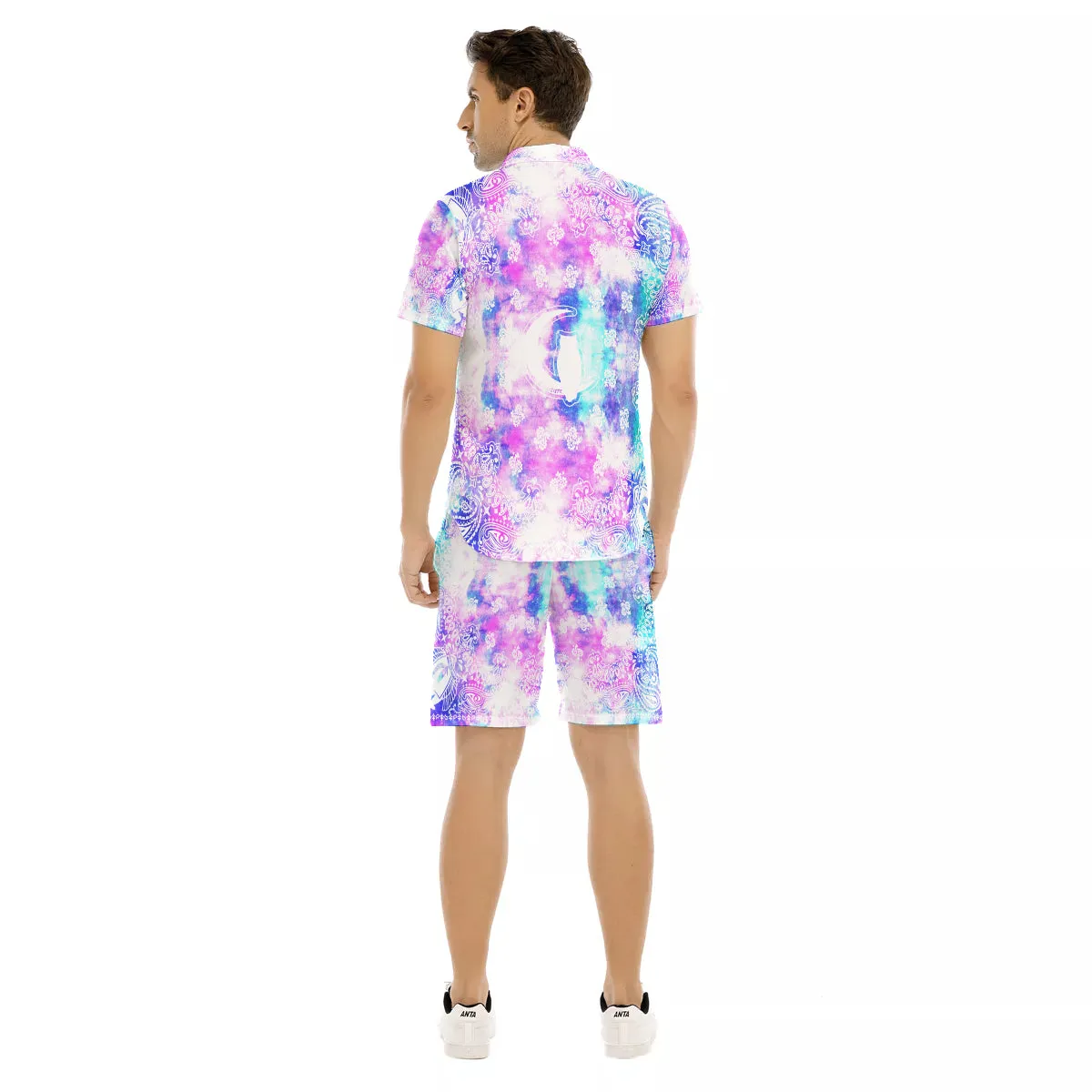 BANDANA COLORFULL Men's Short Sleeve Shirt Sets
