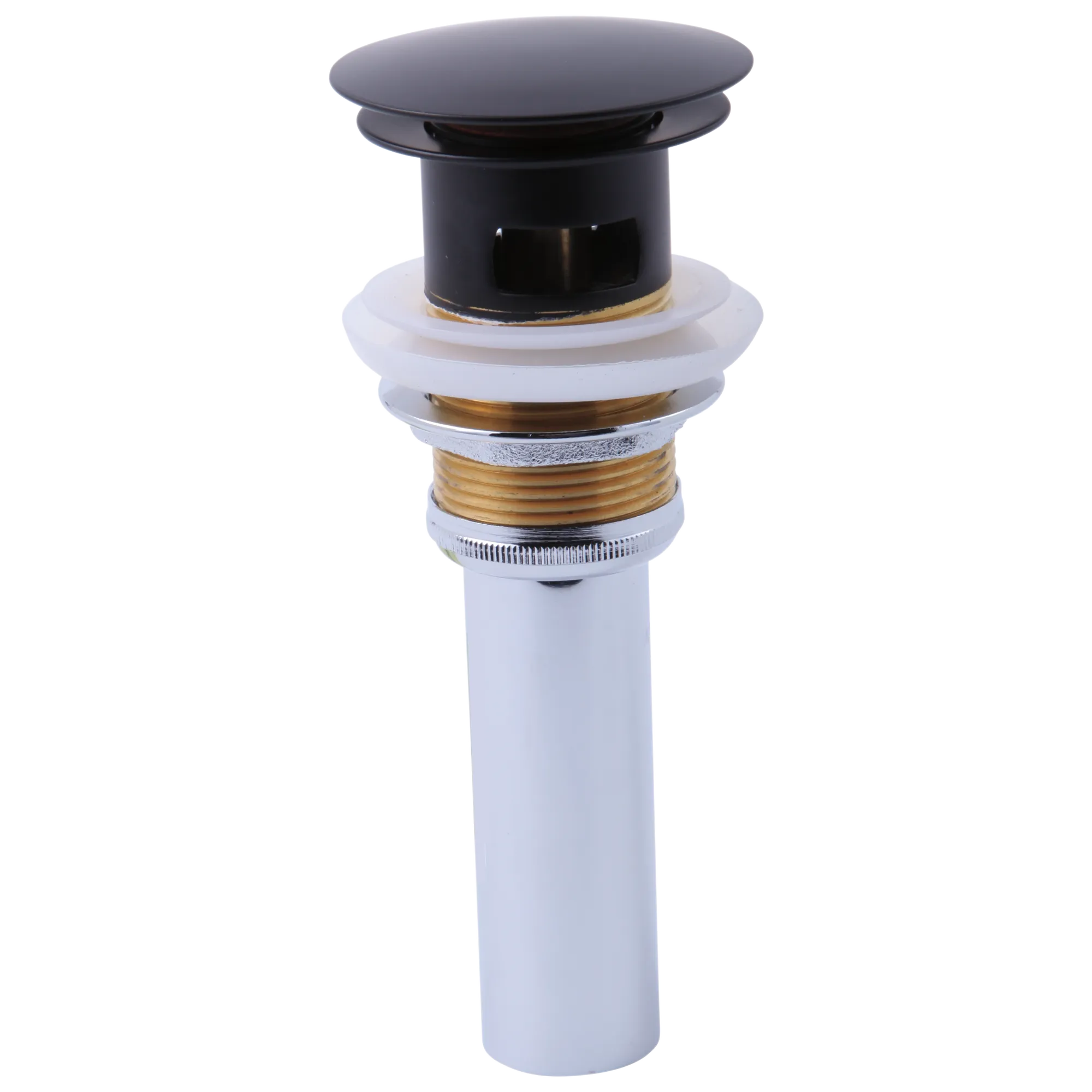 Brizo Push Button Pop-Up With Overflow