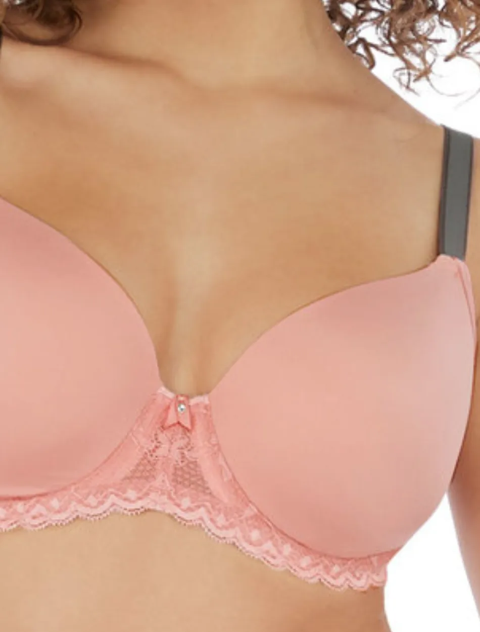 Freya Offbeat Molded Demi T-shirt Bra, Rosehip | Rose T-Shirt Bra | Freya Offbeat T-Shirt Bra