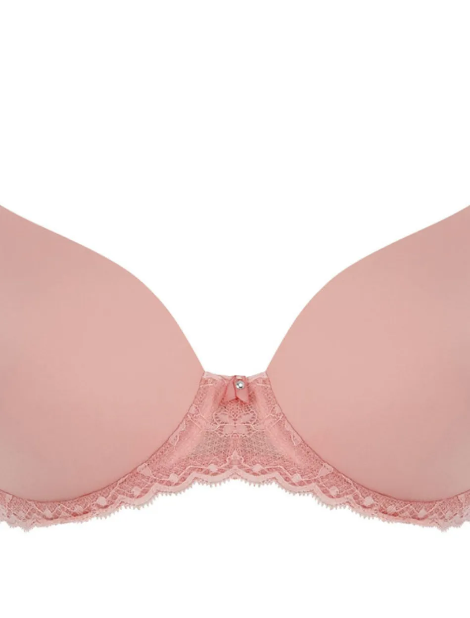 Freya Offbeat Molded Demi T-shirt Bra, Rosehip | Rose T-Shirt Bra | Freya Offbeat T-Shirt Bra