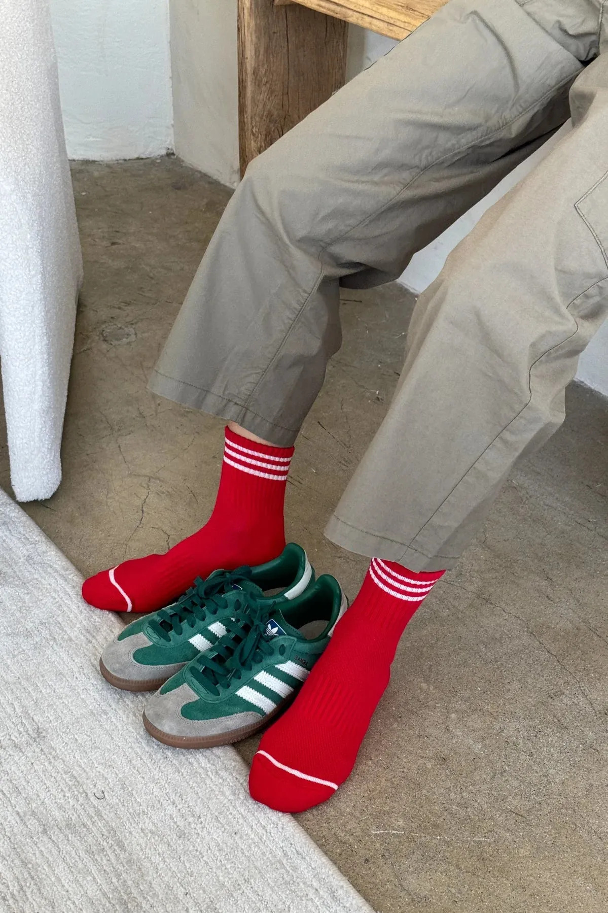GIRLFRIEND SOCKS SCARLET