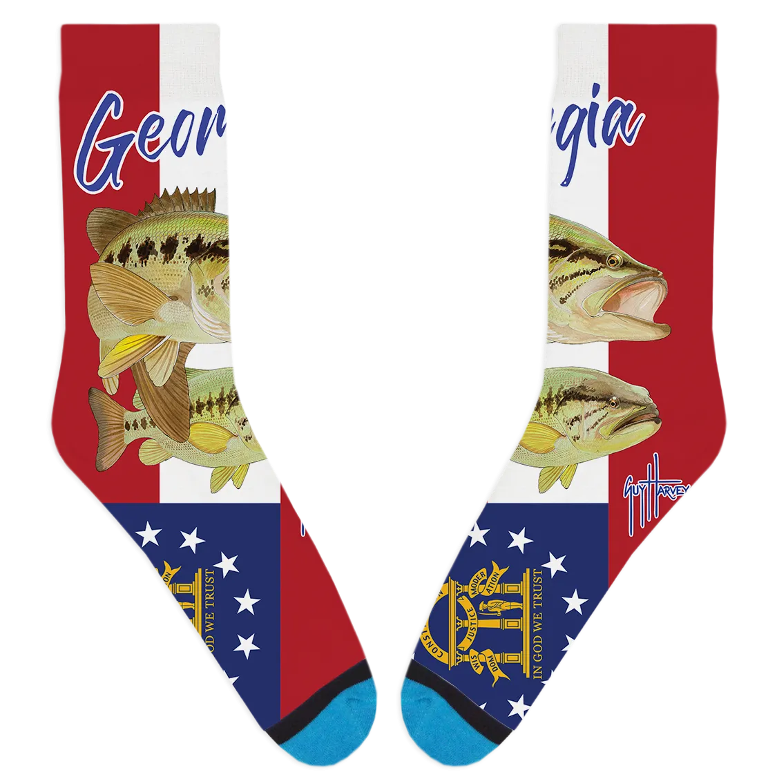 Guy Harvey Georgia Bass Socks