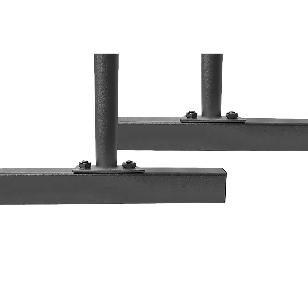 Heavy-Duty Steel Parallette Bars for Push Up & Dip Workouts