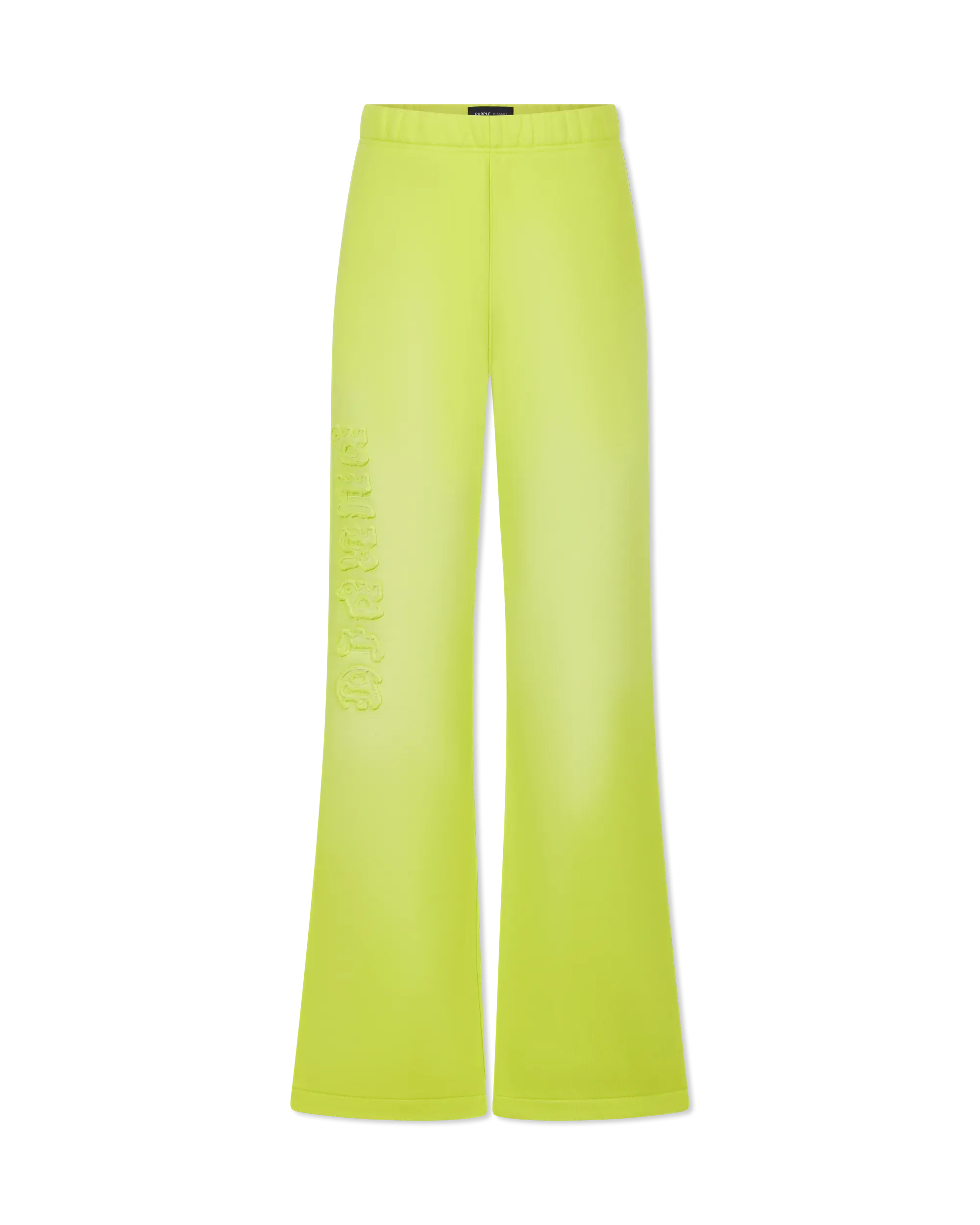 Heavyweight Flared Purple Designer Pants
