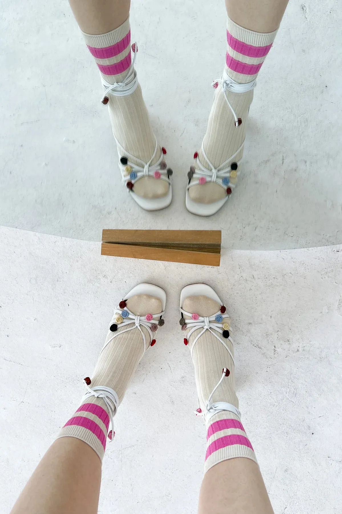 HER VARSITY SOCKS TAFFY