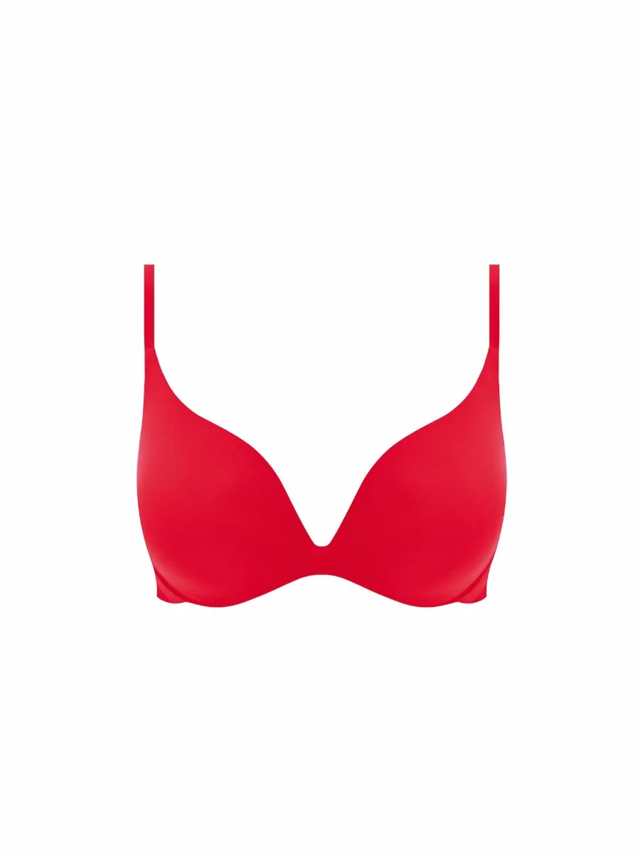 Ines Secret Push Up Bra - Equestrian Red