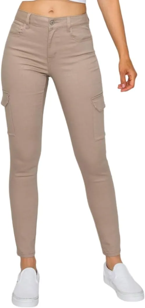 Little Vintage Girls Wax Women's Jeans Butt I Love You Push-UP HIGH-Rise Skinny with Tummy-Tucking Waistband