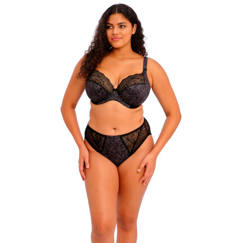 Lucie Stretch Plunge Bra Black - Elomi