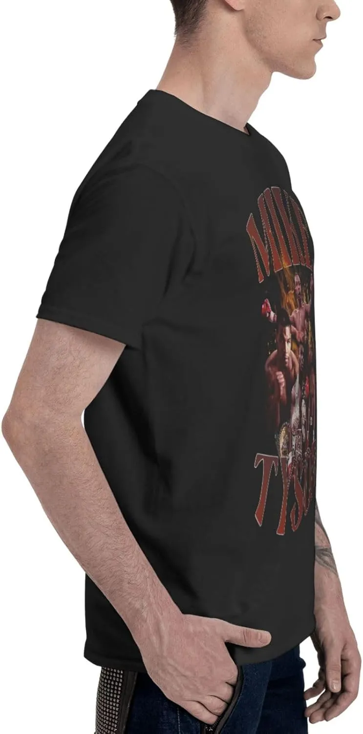 Man's T Shirt Short Sleeve Crewneck Tee Teenager Cool Summer Cotton Shirt