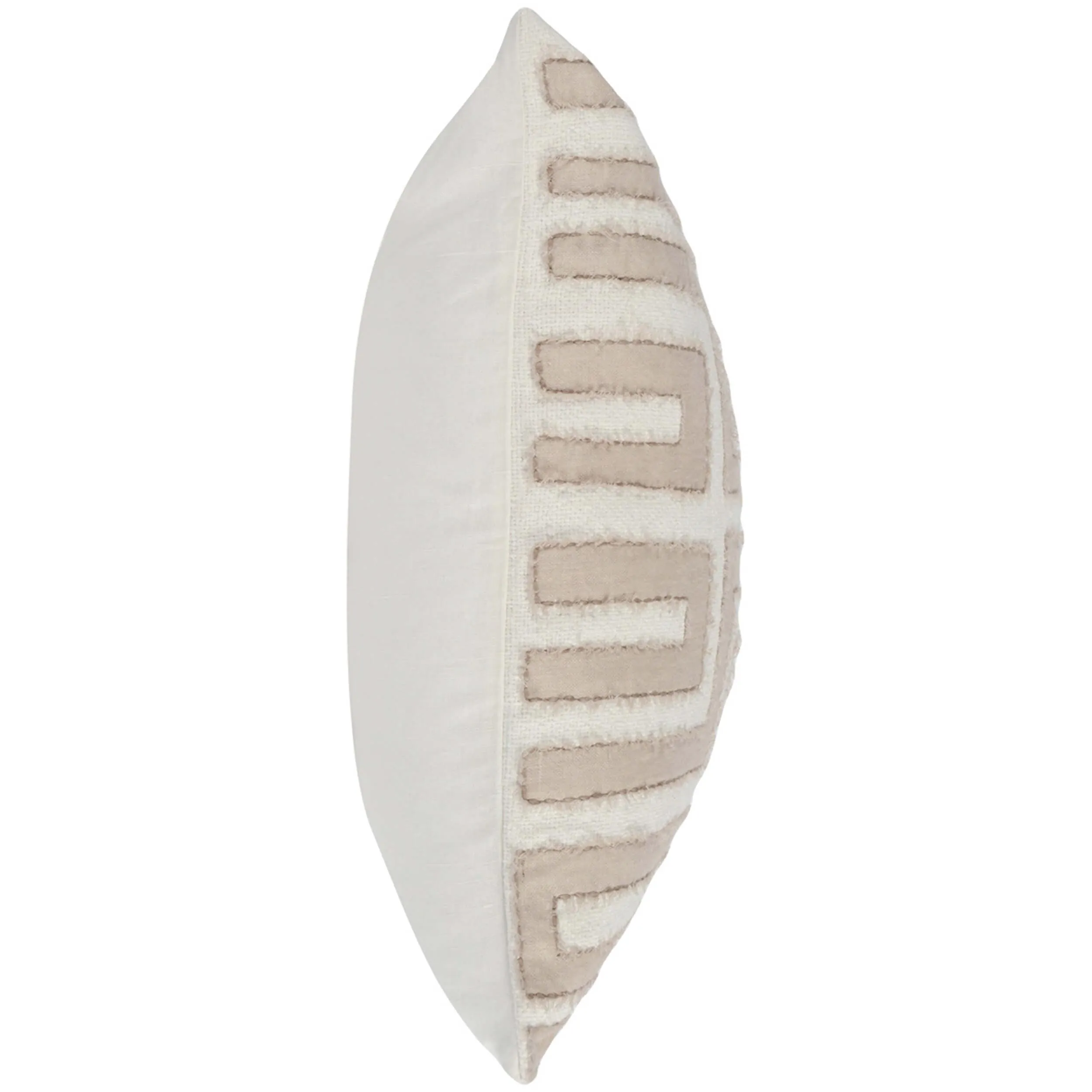 Mateo Pillow, Natural/Ivory
