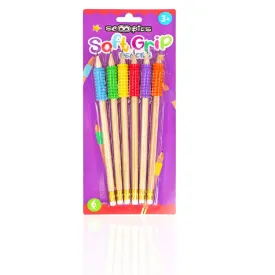 Neon Soft Grip Pencils