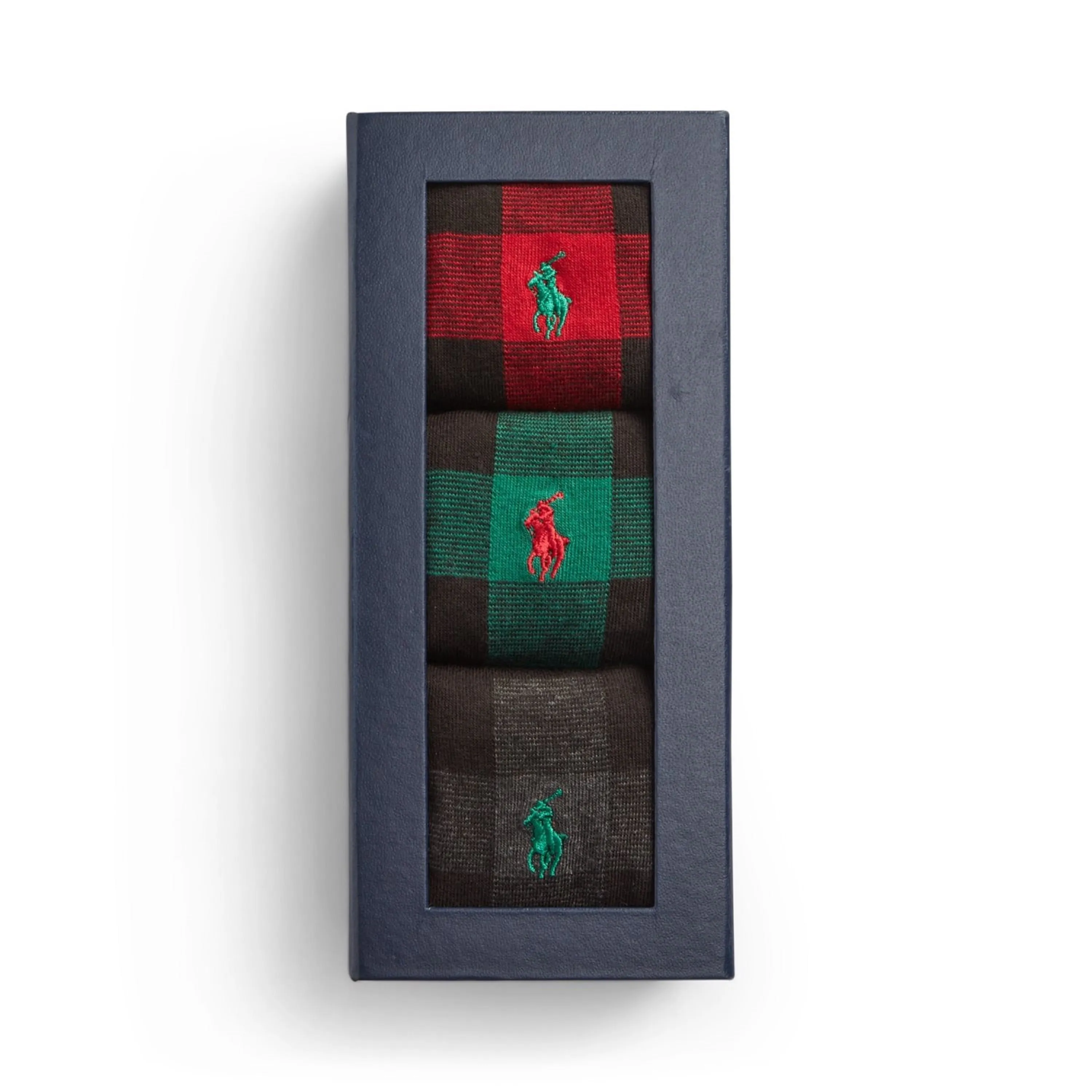 Polo Ralph Lauren Plaid Crew Socks - Gift Set