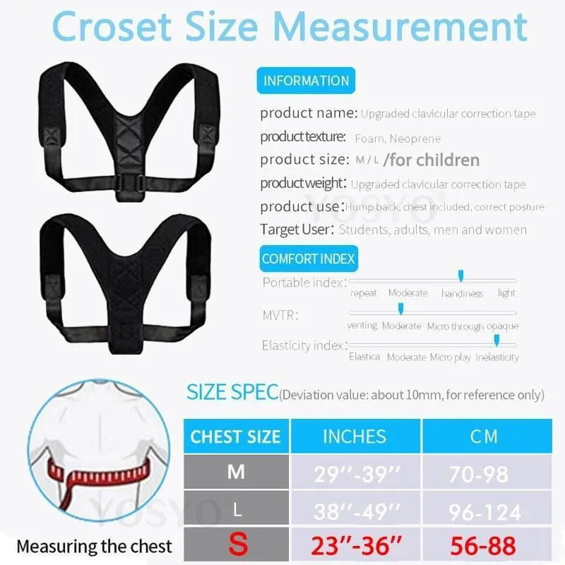 Posture Correcting Adjustable Support