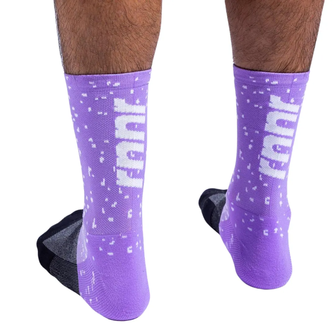 RNNR - Marathon Crew Sock - Cadence Purple