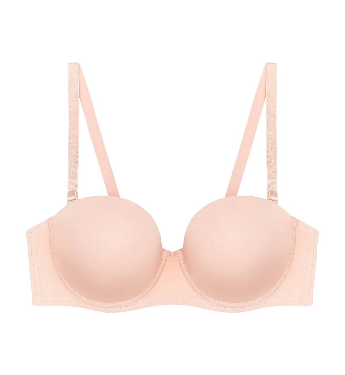 SIMPLY EVERYDAY WIRED PUSH UP DETACHABLE BRA