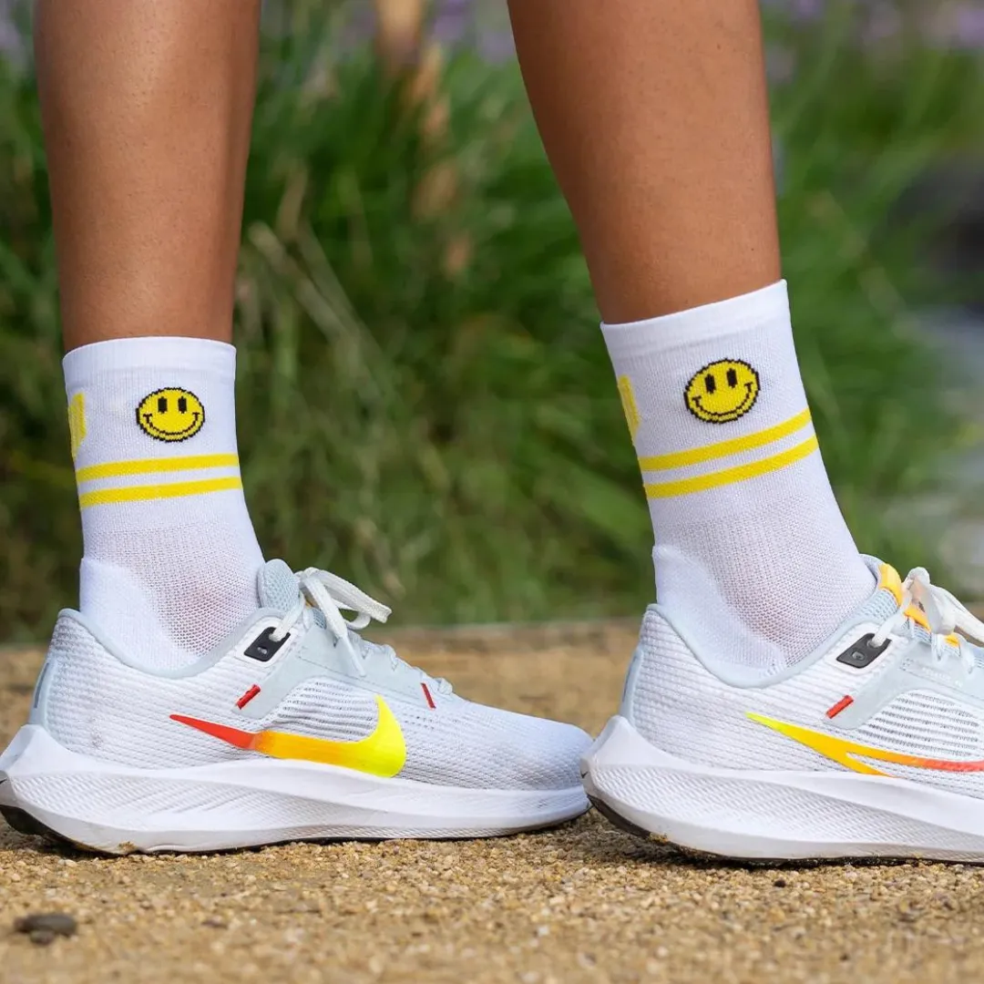 Sporcks - Run Ultralight Sock - Happy Run White