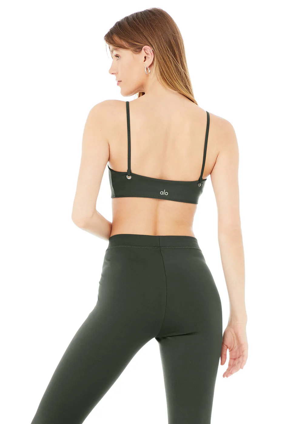 Thrill Seeker Bra - Dark Cactus