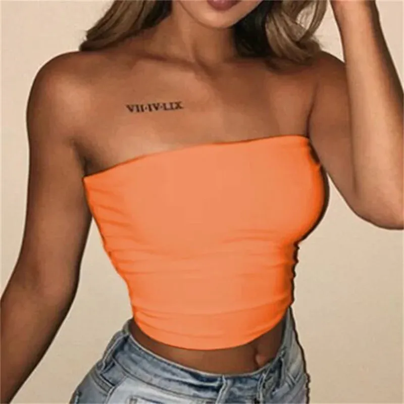 Trendy Solid Color Yoga Sports Cropped Bra